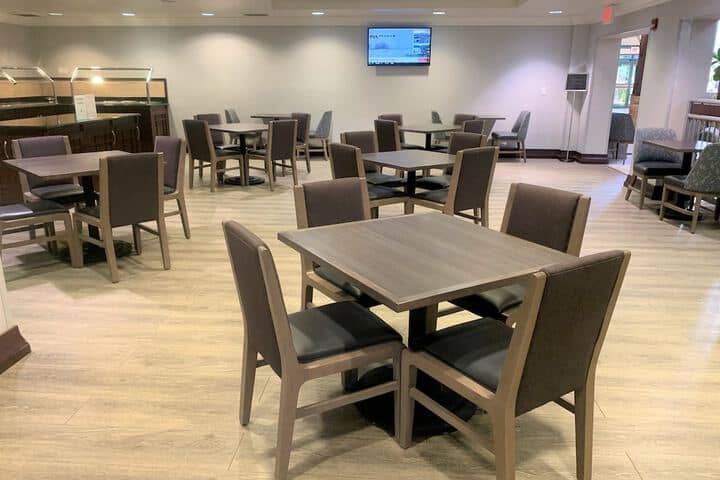 Breakfast area